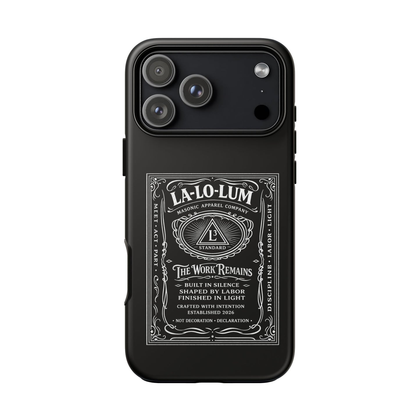 "The First Mark" iPhone Case