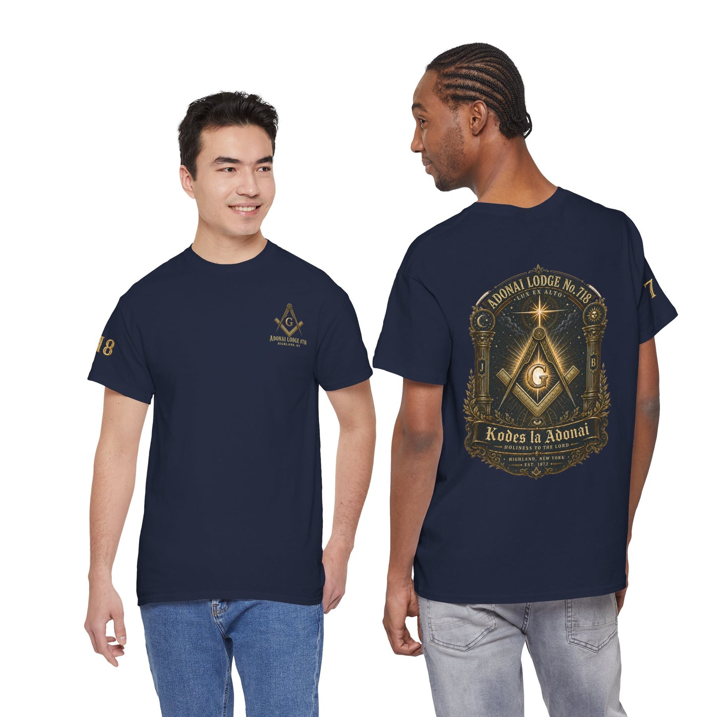 Adonai Lodge No. 718 “Lux Ex Alto” Tee