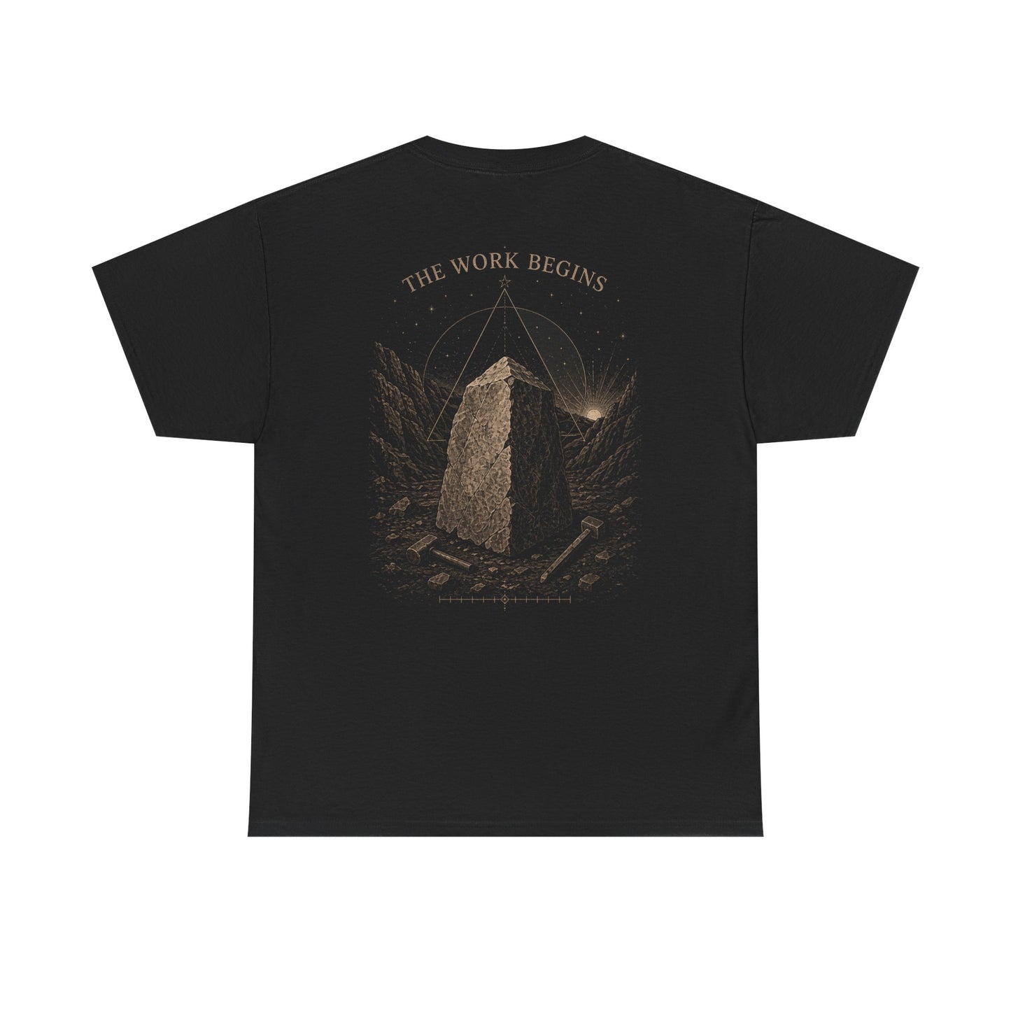 "The Work Begins" Standard Tee