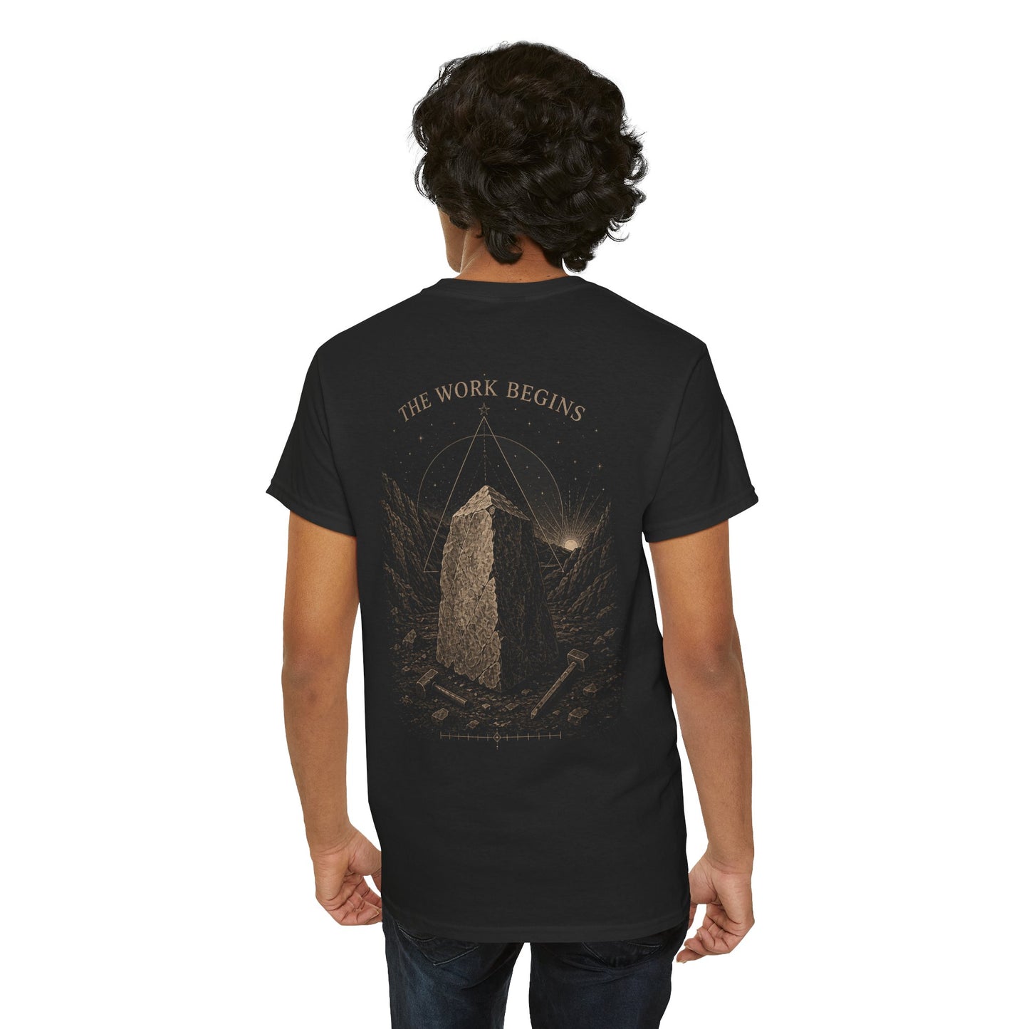 "The Work Begins" Standard Tee