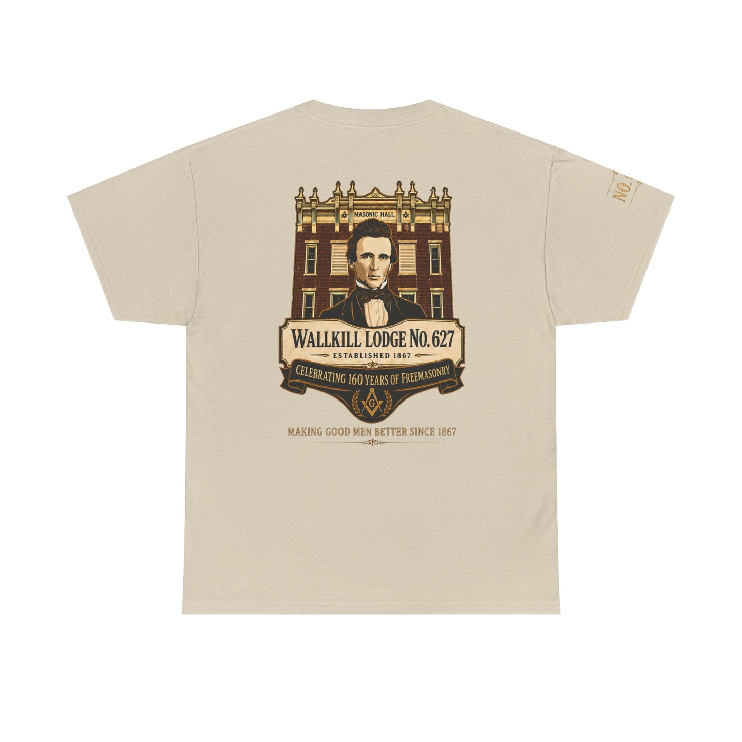 Wallkill Lodge No. 627 Historic Hall Tee