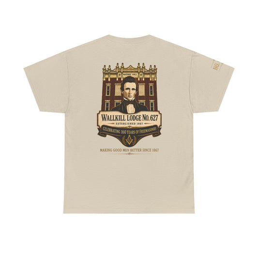 Wallkill Lodge No. 627 Historic Hall Tee