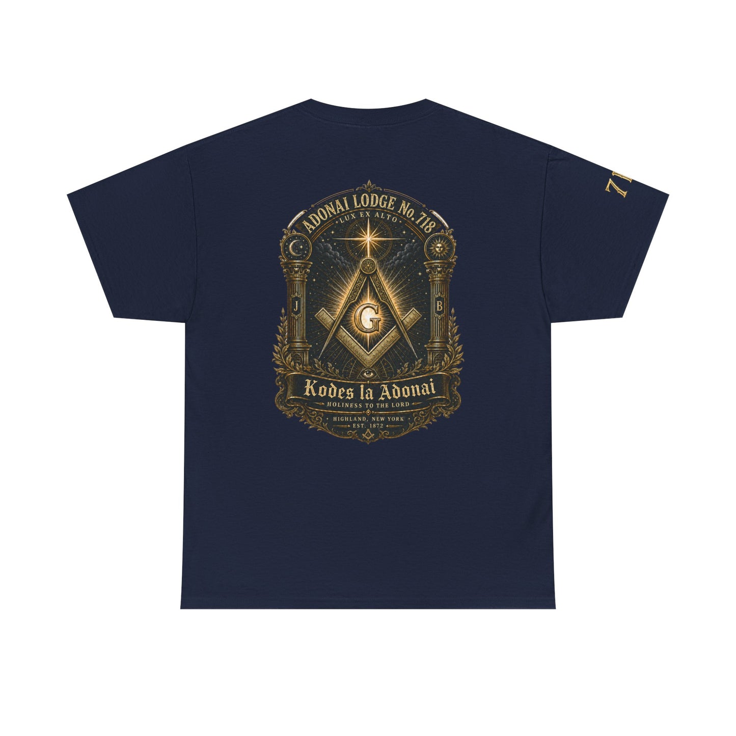 Adonai Lodge No. 718 “Lux Ex Alto” Tee