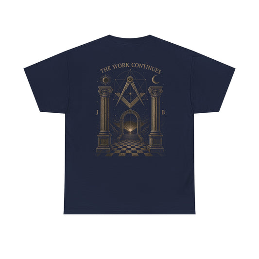 "The Work Continues" Standard Tee