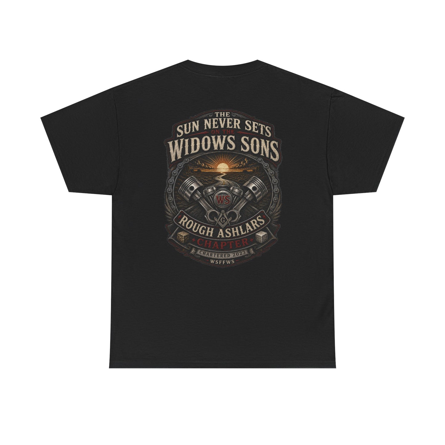 Rough Ashlars "Sunset Piston" Tee