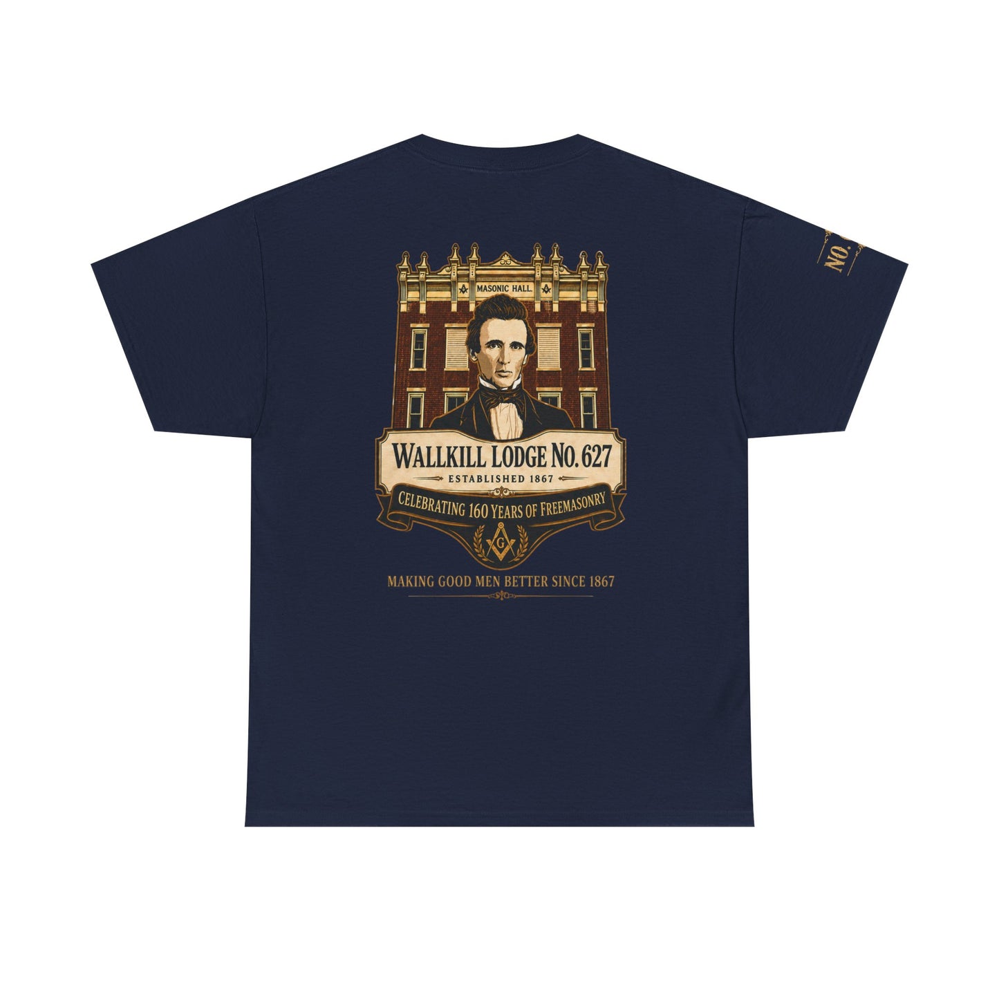 Wallkill Lodge No. 627 Historic Hall Tee