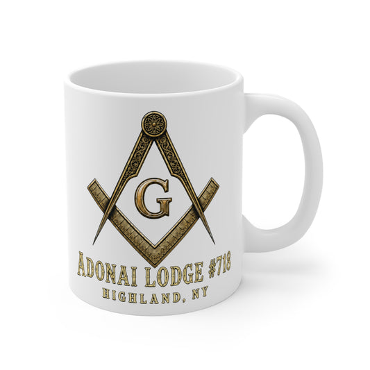 Adonai Lodge No. 718 “Past Masters: A Line of Light” Mug