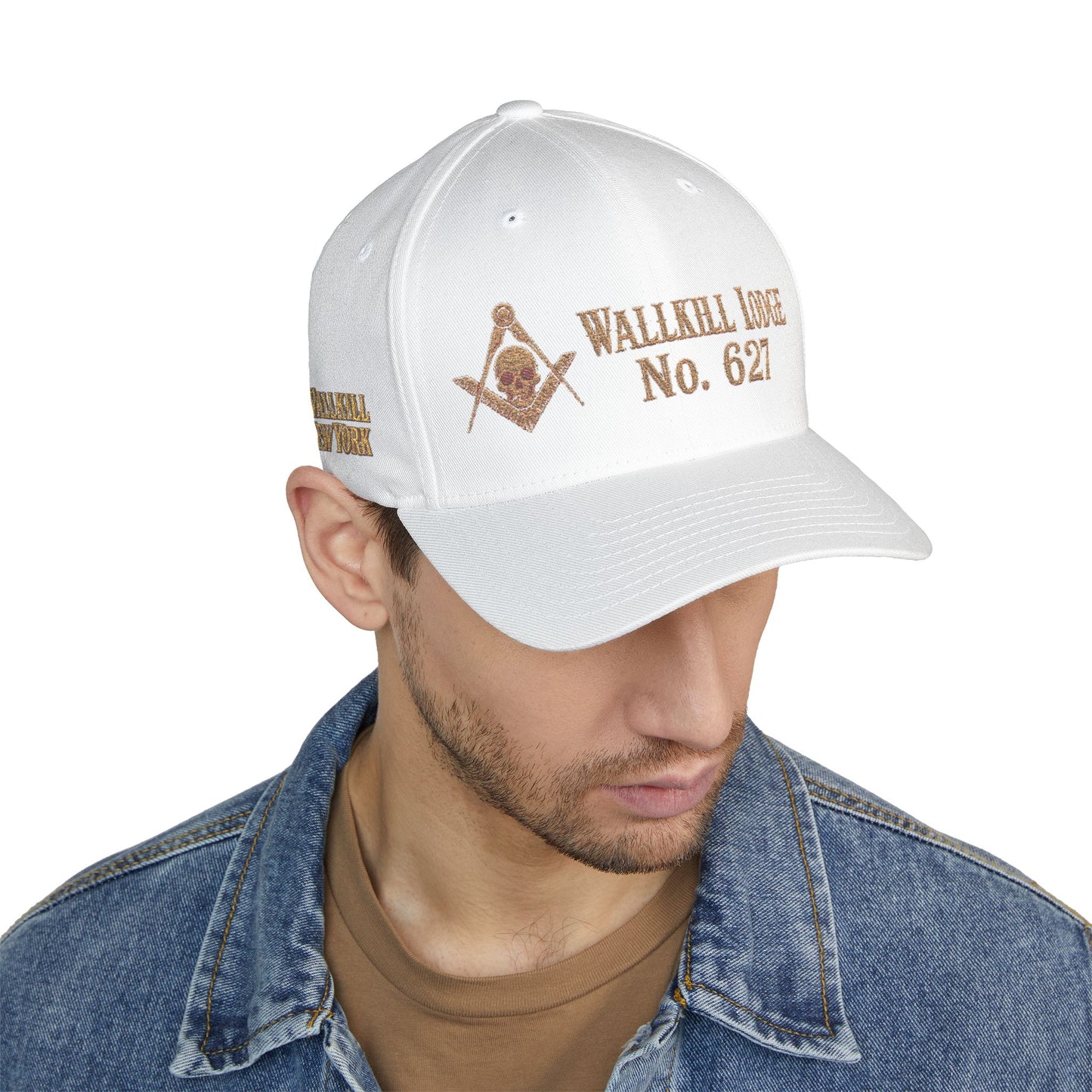 Wallkill Lodge No. 627 Skull & Compasses Cap