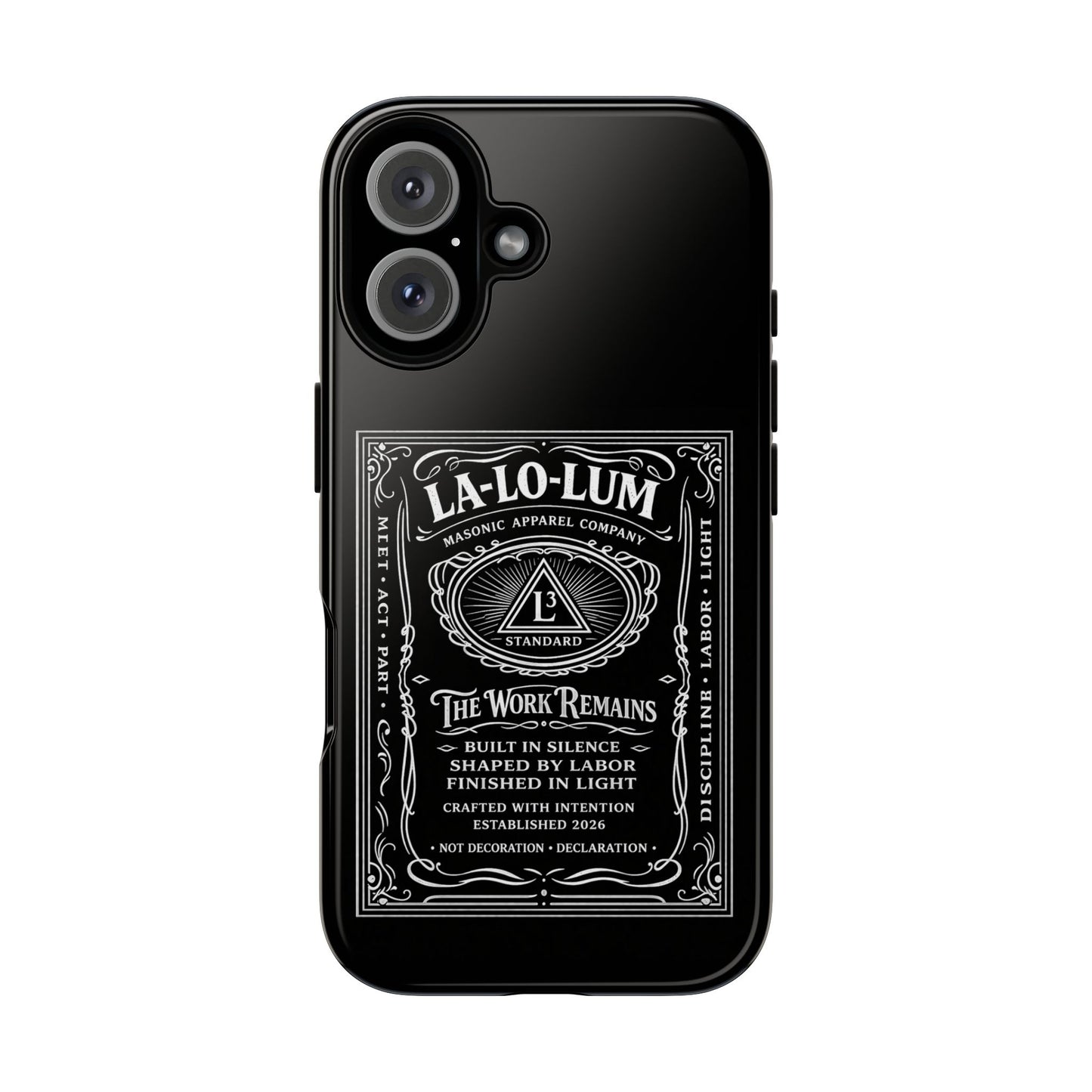 "The First Mark" iPhone Case