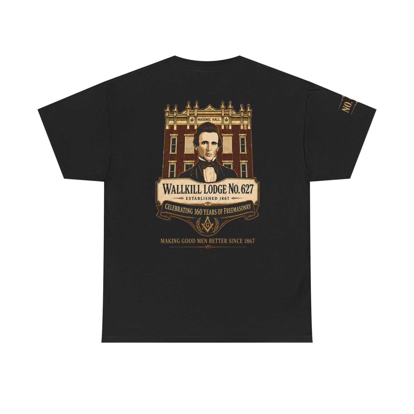 Wallkill Lodge No. 627 Historic Hall Tee