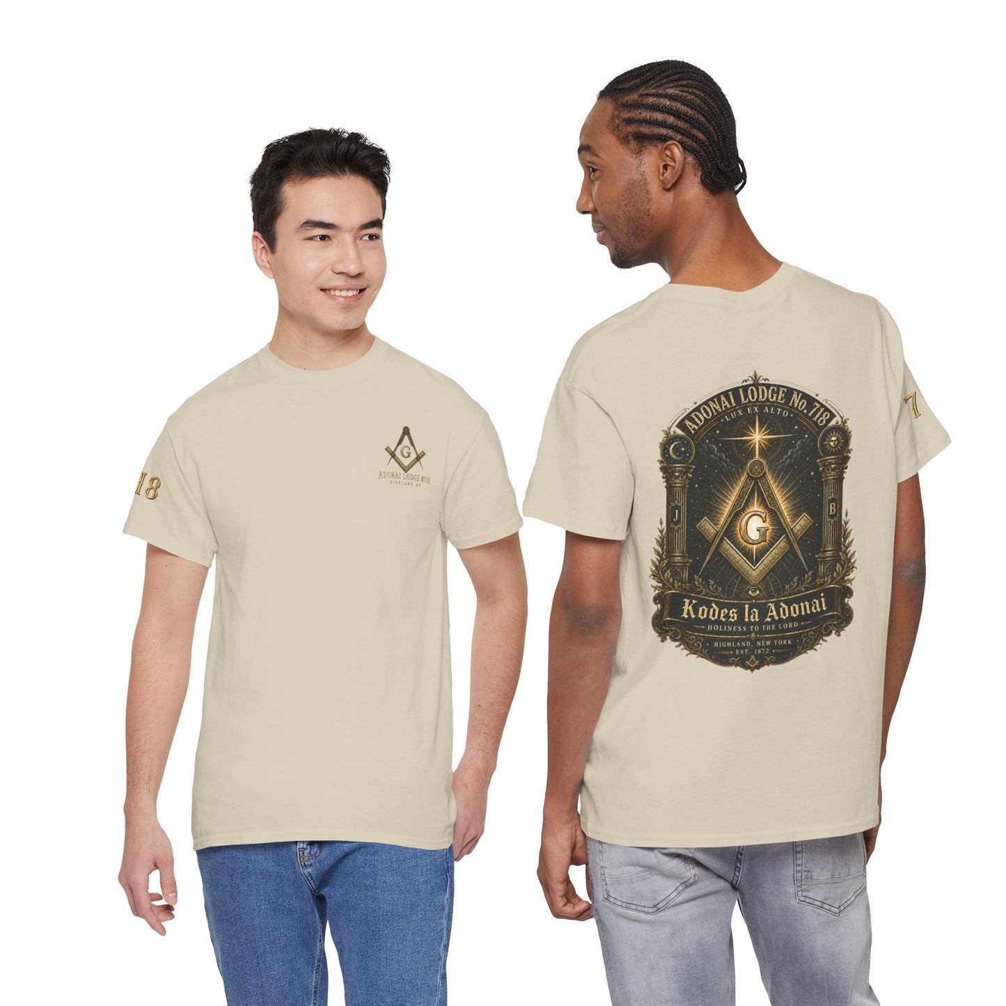 Adonai Lodge No. 718 “Lux Ex Alto” Tee