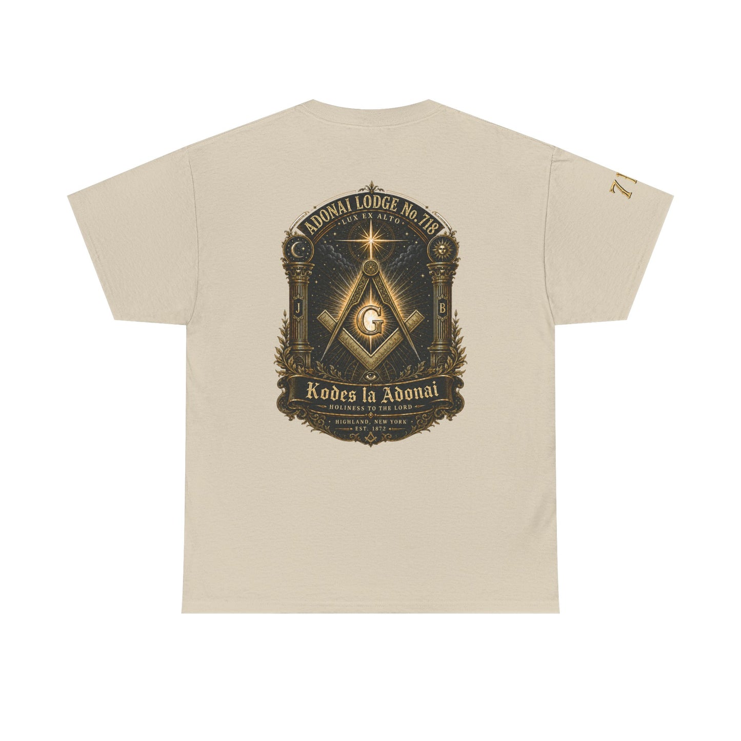 Adonai Lodge No. 718 “Lux Ex Alto” Tee