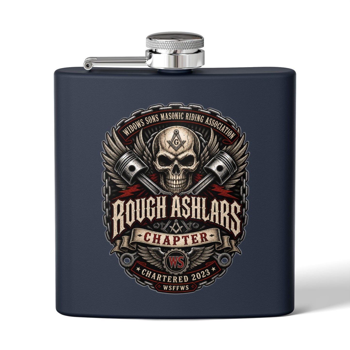 Rough Ashlars "Charter Mark" Flask