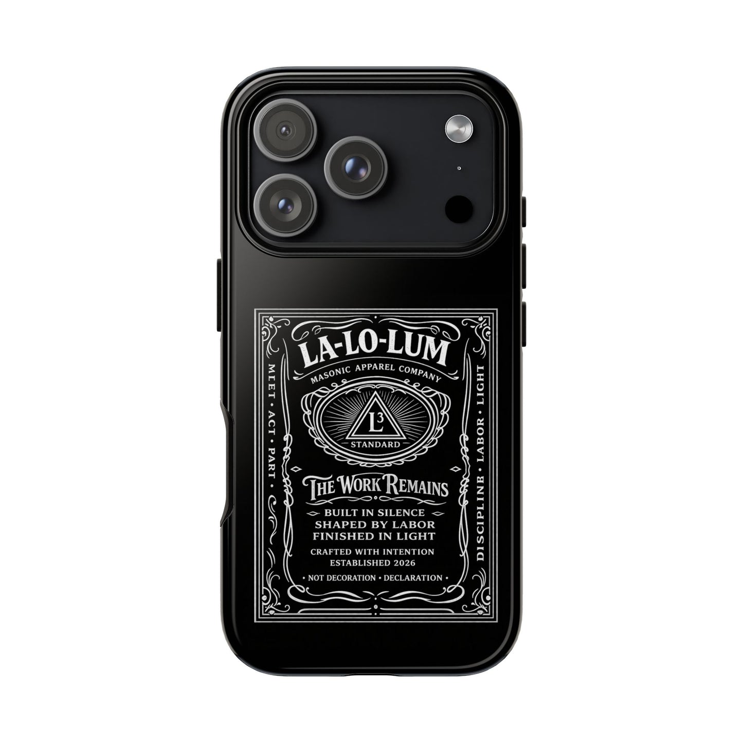 "The First Mark" iPhone Case