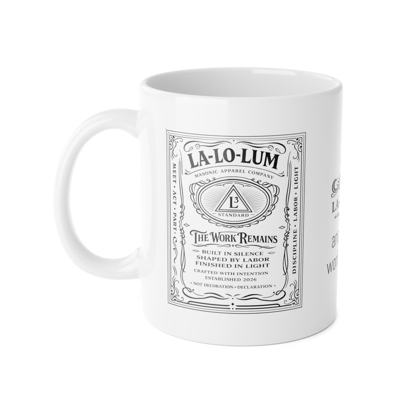 "The First Mark" Mug