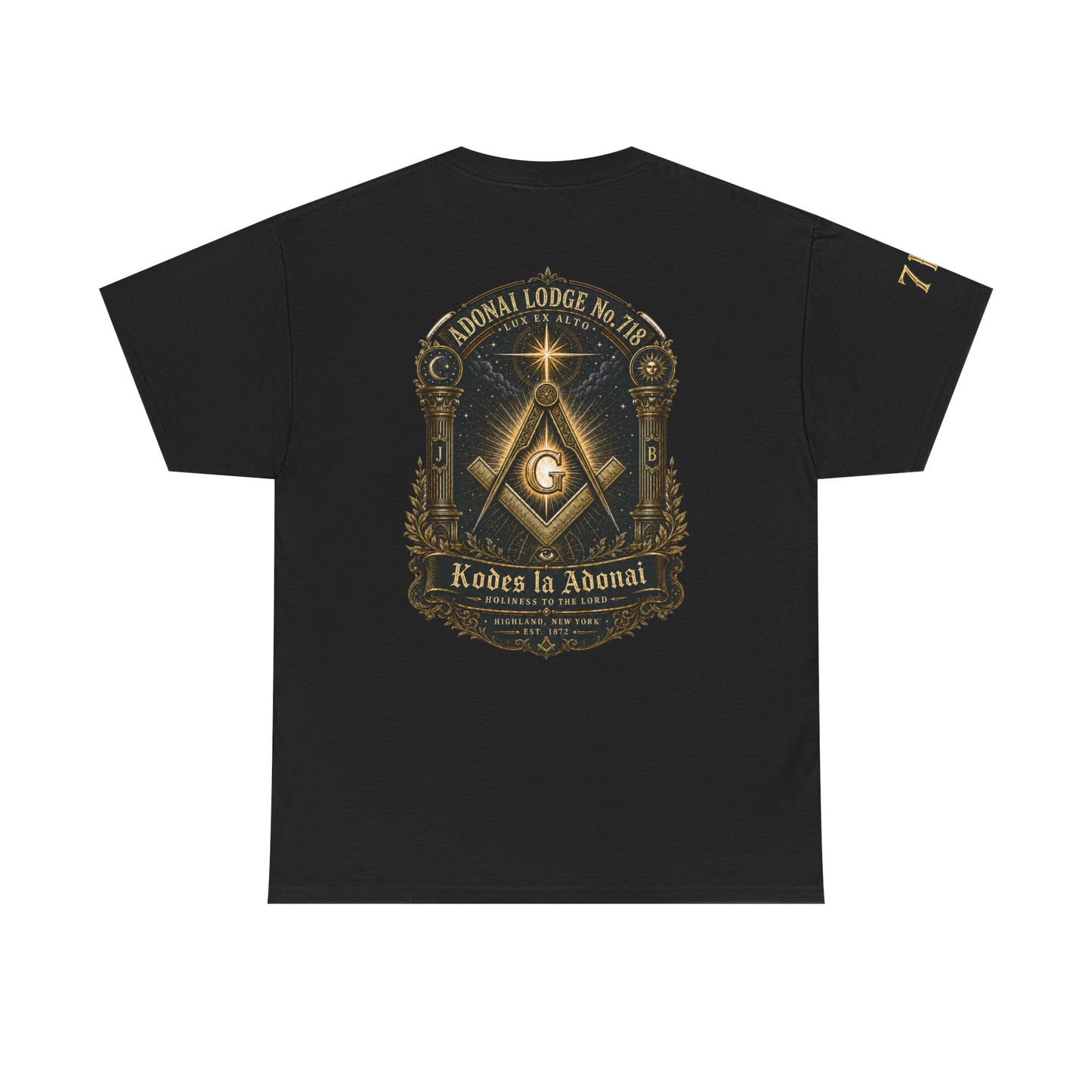 Adonai Lodge No. 718 “Lux Ex Alto” Tee