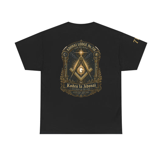 Adonai Lodge No. 718 “Lux Ex Alto” Tee