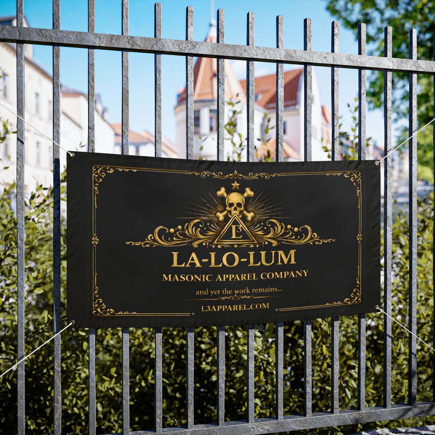 "LA-LO-LUM" Heritage Wall Banner