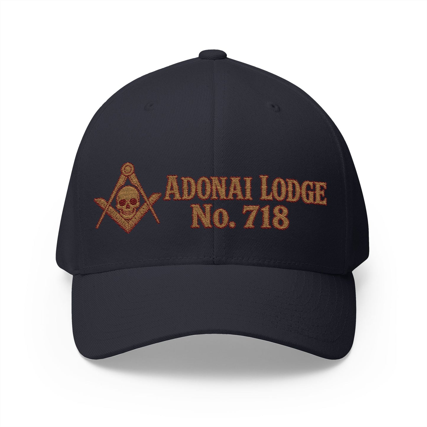 Adonai Lodge No. 718 Skull & Compasses Cap
