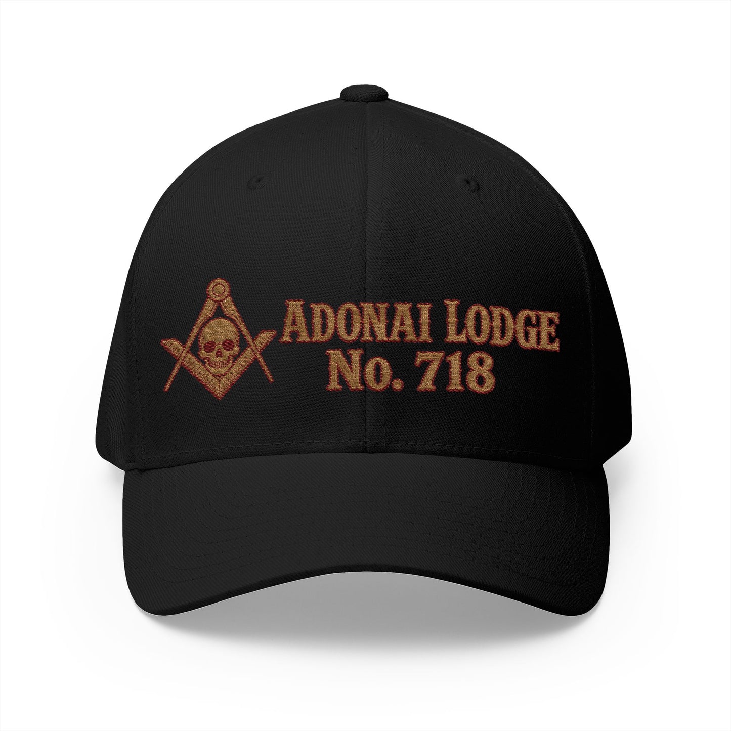 Adonai Lodge No. 718 Skull & Compasses Cap