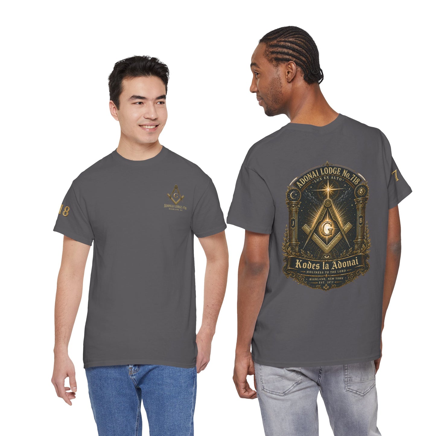 Adonai Lodge No. 718 “Lux Ex Alto” Tee