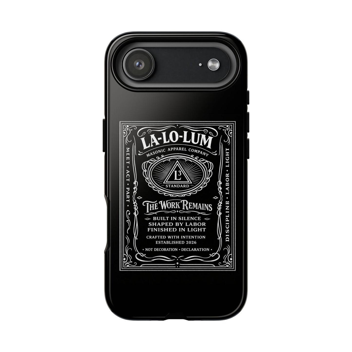"The First Mark" iPhone Case