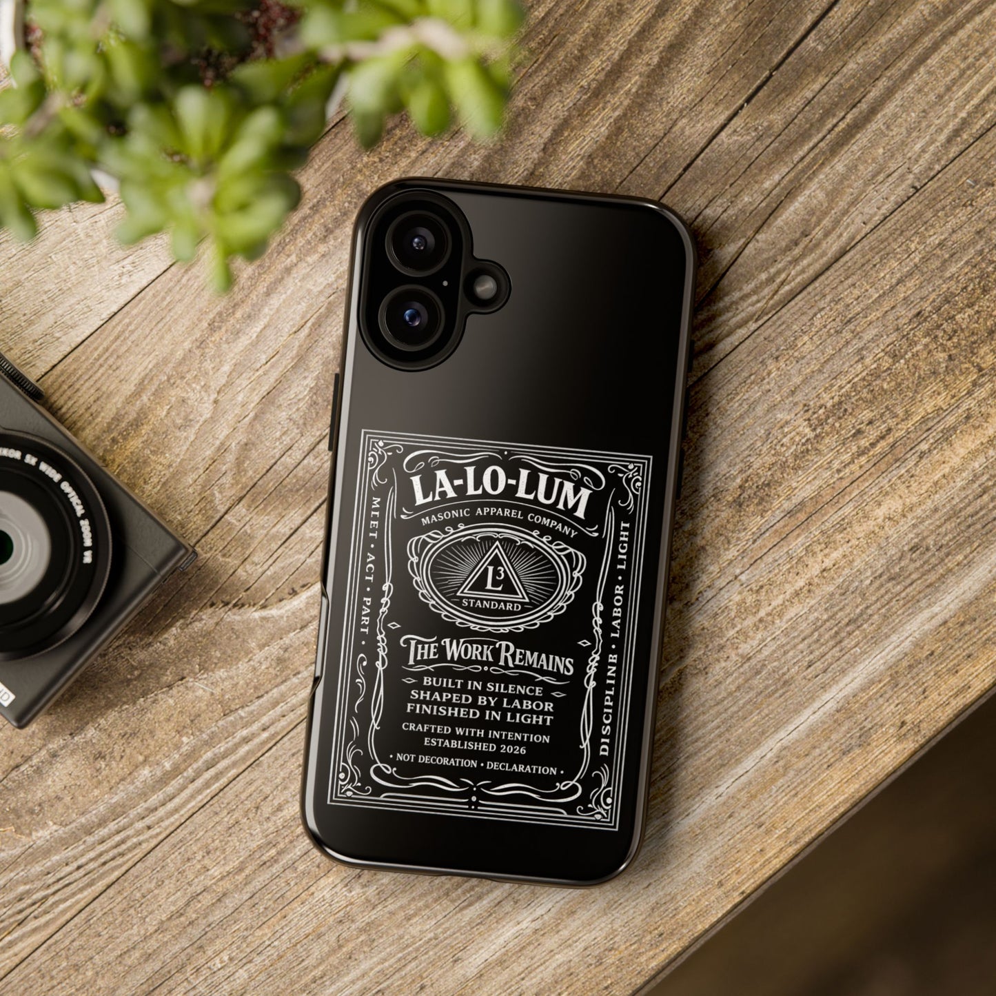 "The First Mark" iPhone Case
