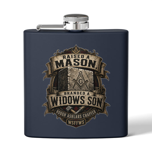 Rough Ashlars "Branded" Flask