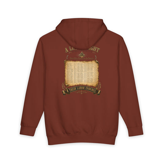 Adonai Lodge No. 718 “Past Masters: A Line of Light” Hoodie