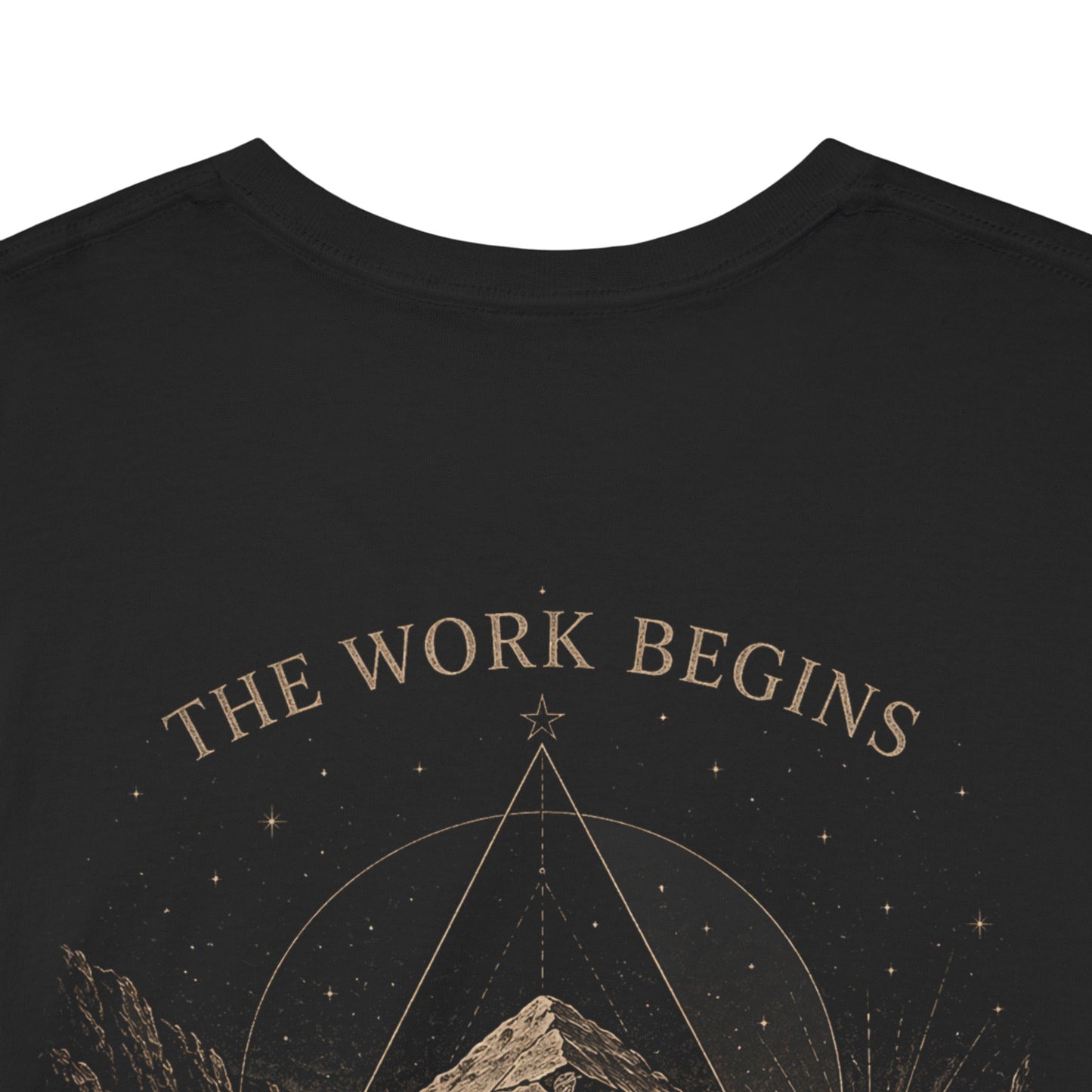 "The Work Begins" Standard Tee