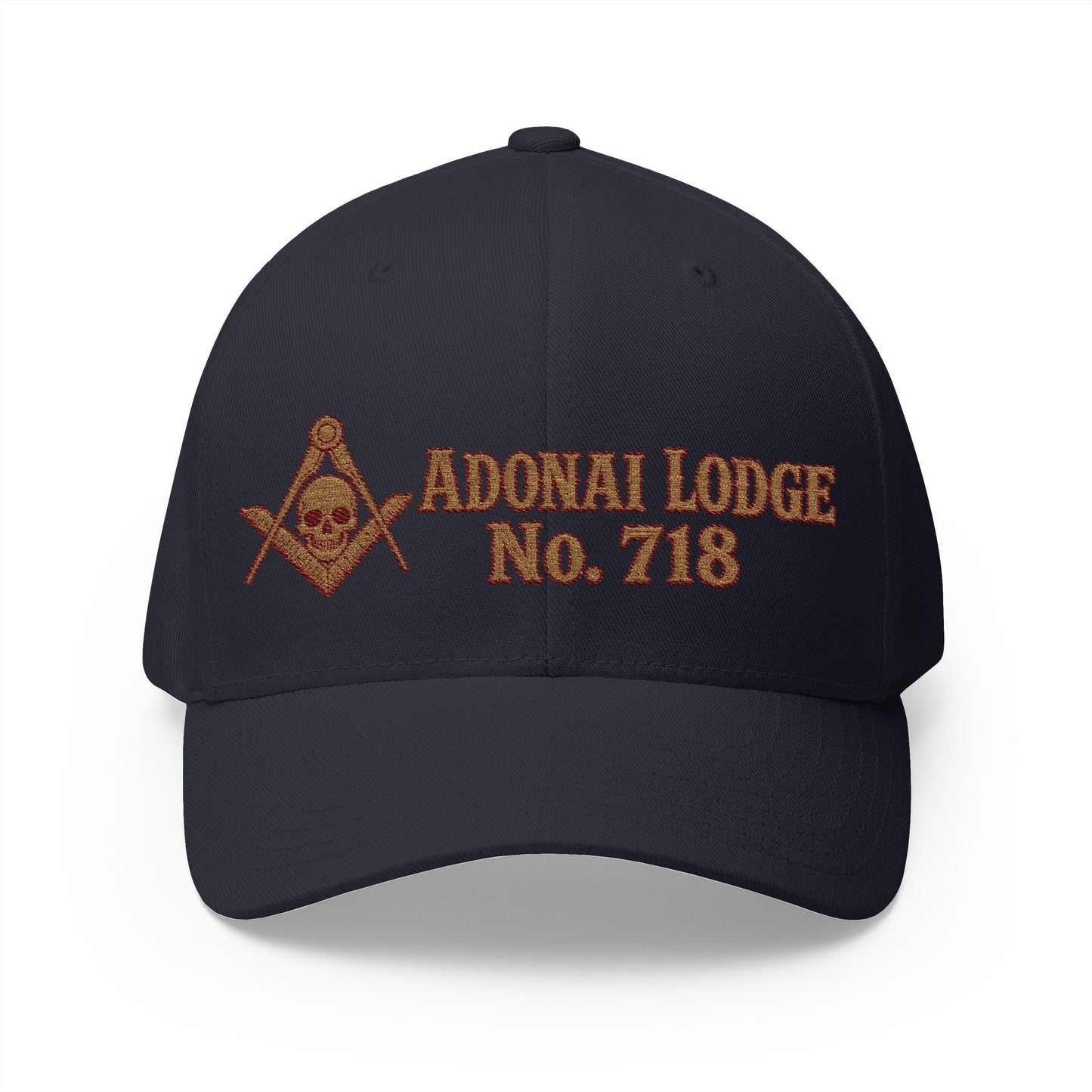 Adonai Lodge No. 718 Skull & Compasses Cap