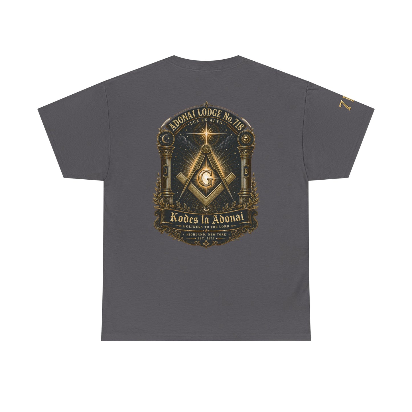 Adonai Lodge No. 718 “Lux Ex Alto” Tee