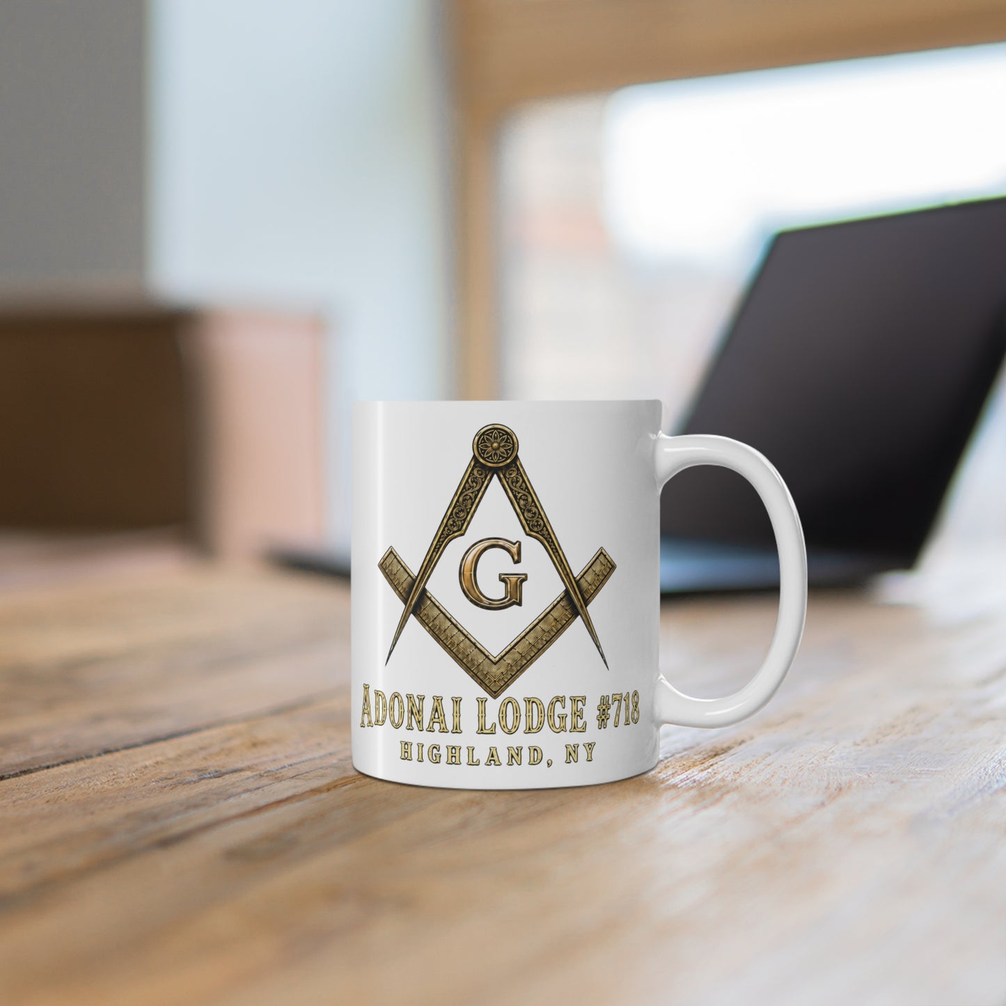 Adonai Lodge No. 718 “Lux Ex Alto” Mug
