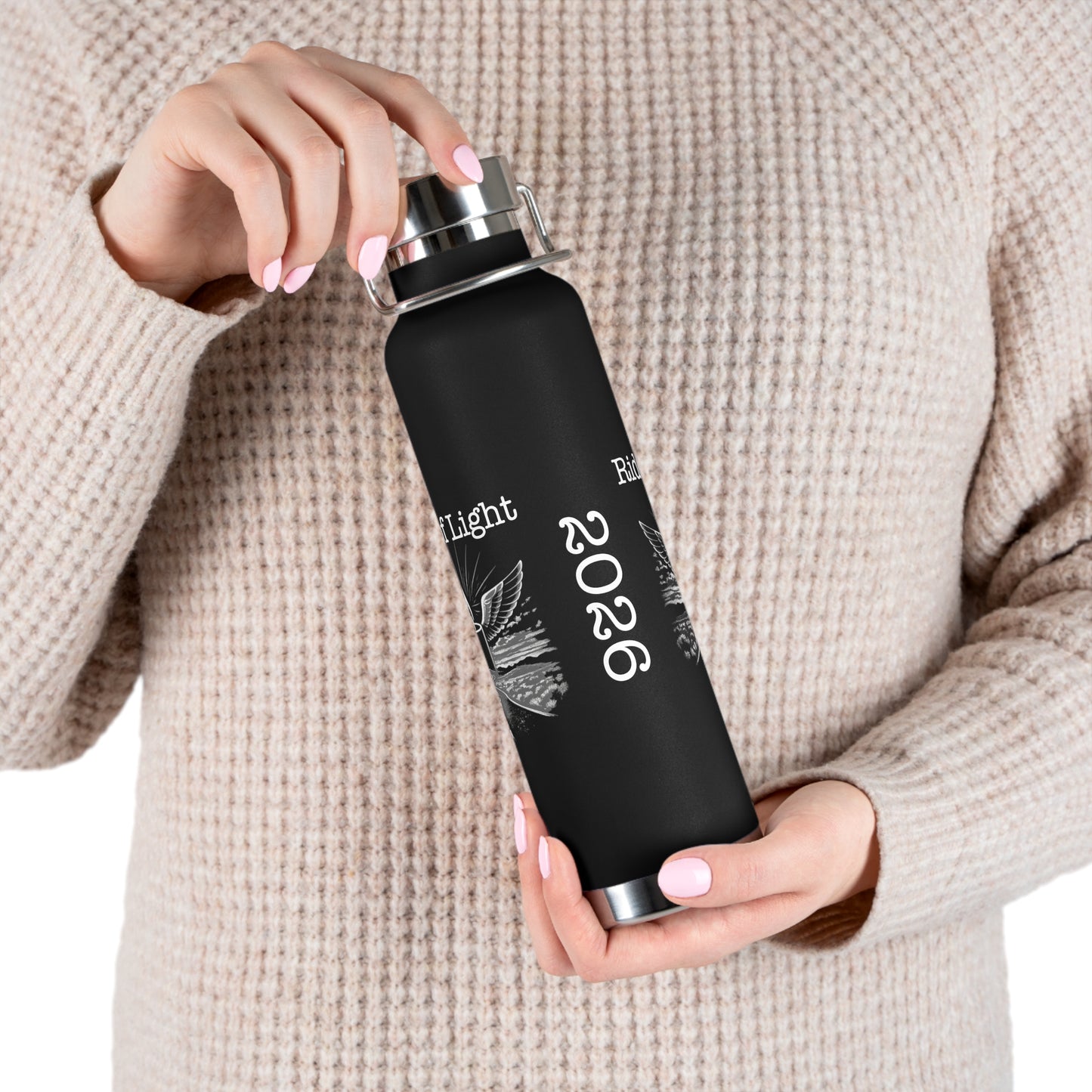 "Ride Of Light" Vacuum Insulated Bottle