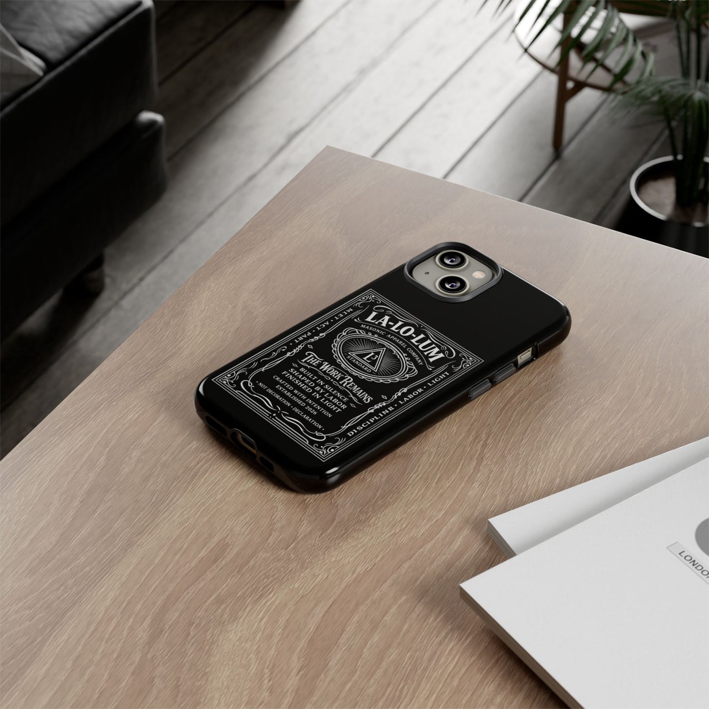 "The First Mark" iPhone Case