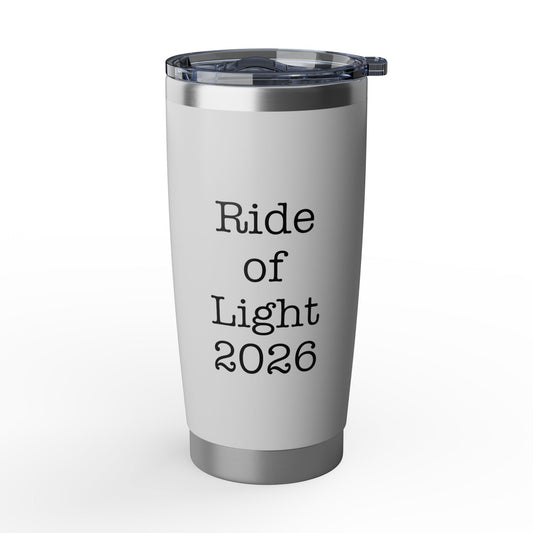"Ride of Light" Charity Tumbler