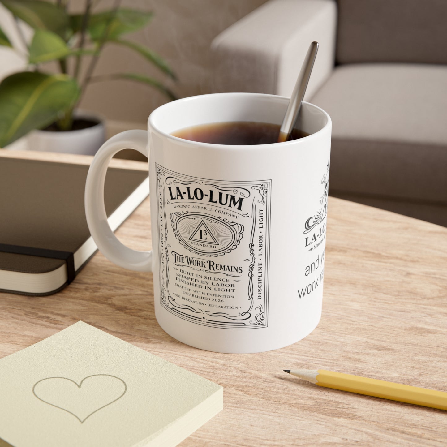 "The First Mark" Mug