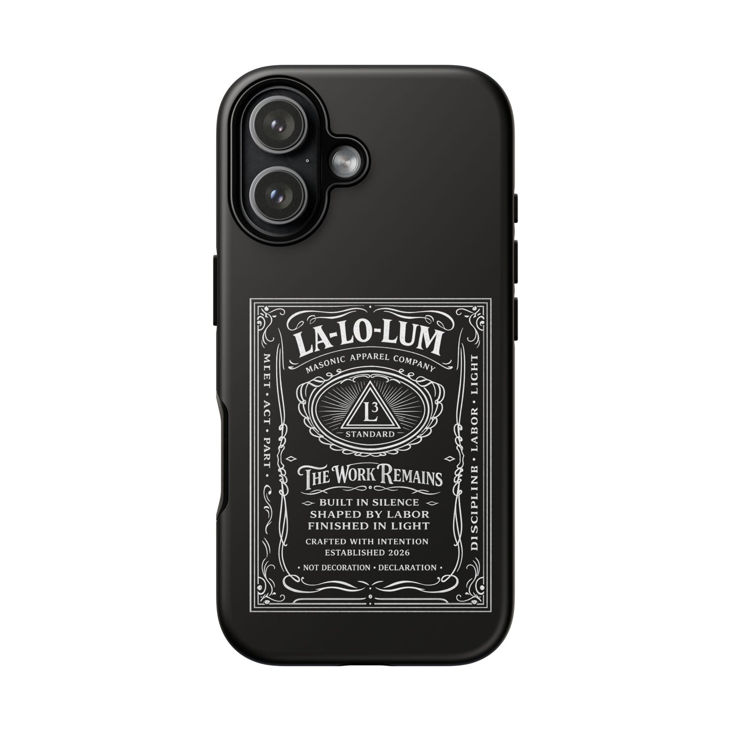 "The First Mark" iPhone Case