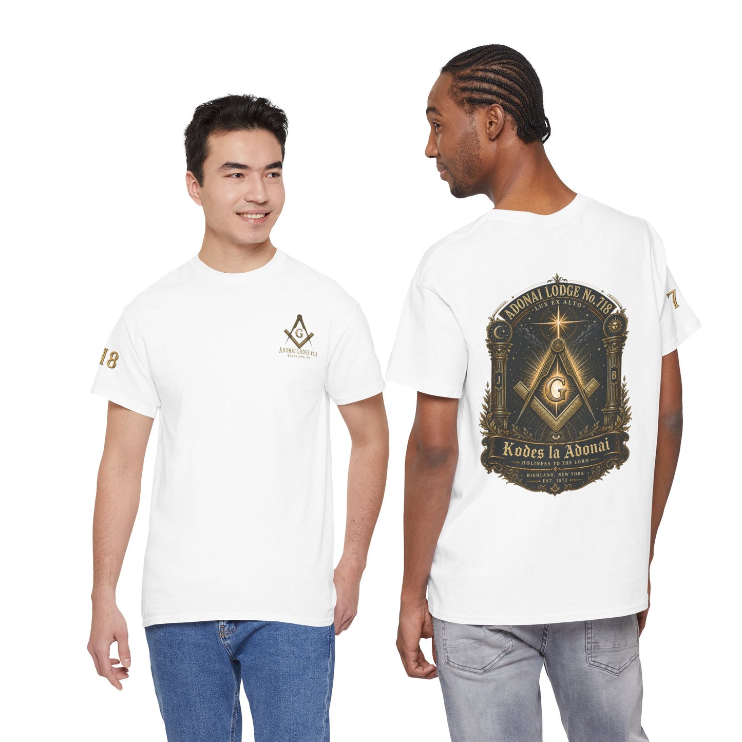 Adonai Lodge No. 718 “Lux Ex Alto” Tee
