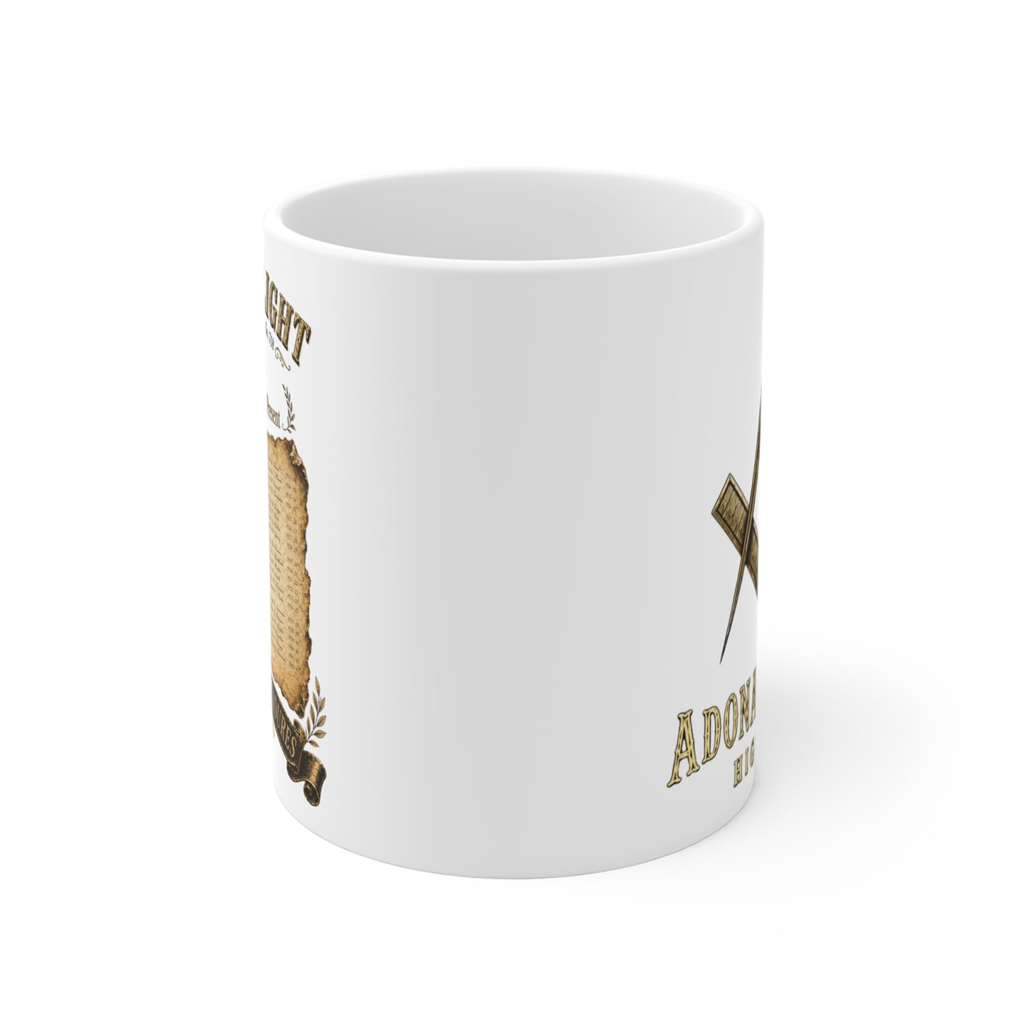 Adonai Lodge No. 718 “Past Masters: A Line of Light” Mug