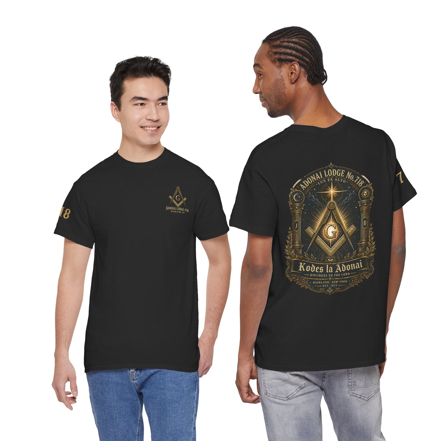 Adonai Lodge No. 718 “Lux Ex Alto” Tee
