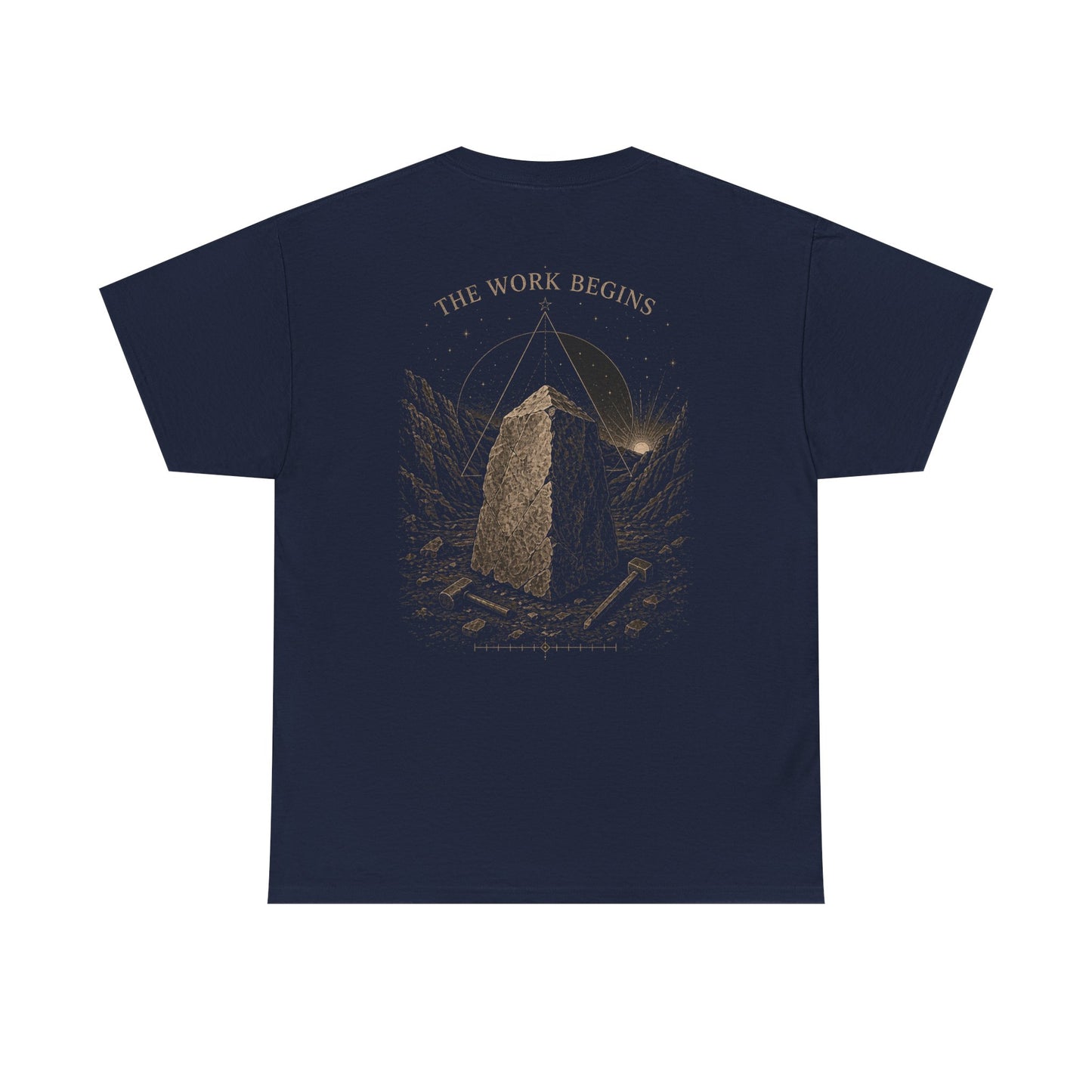 "The Work Begins" Standard Tee