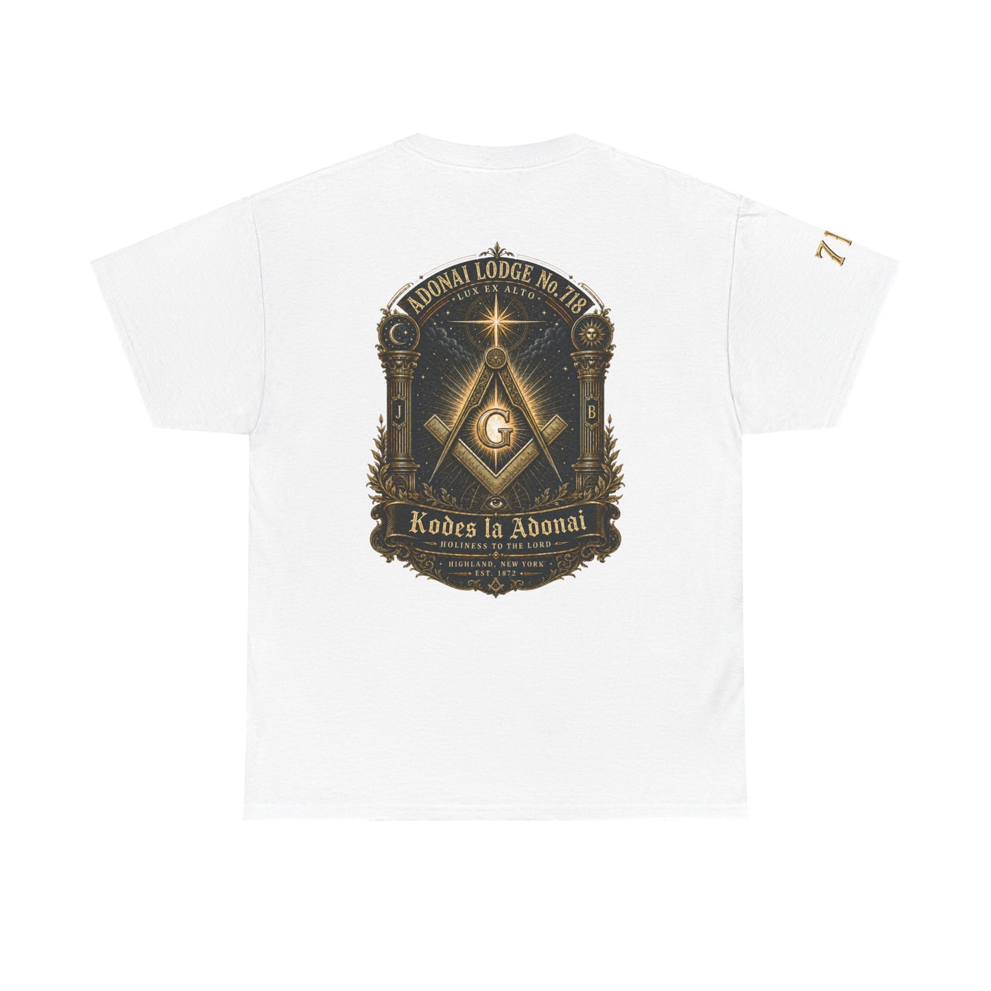 Adonai Lodge No. 718 “Lux Ex Alto” Tee