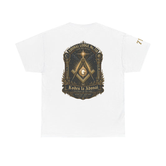 Adonai Lodge No. 718 “Lux Ex Alto” Tee