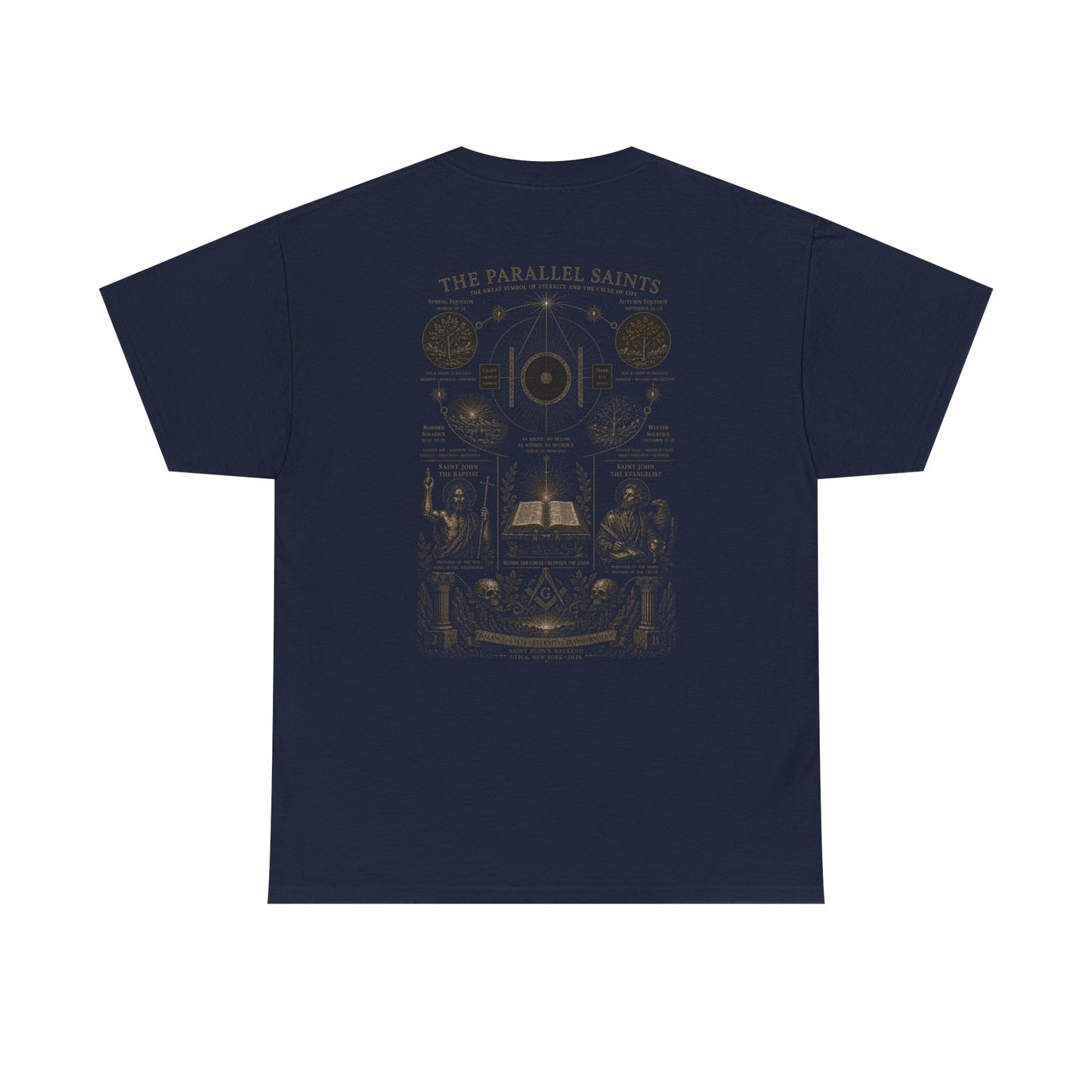 "The Parallel Saints" Saints John Weekend 2026 Tee