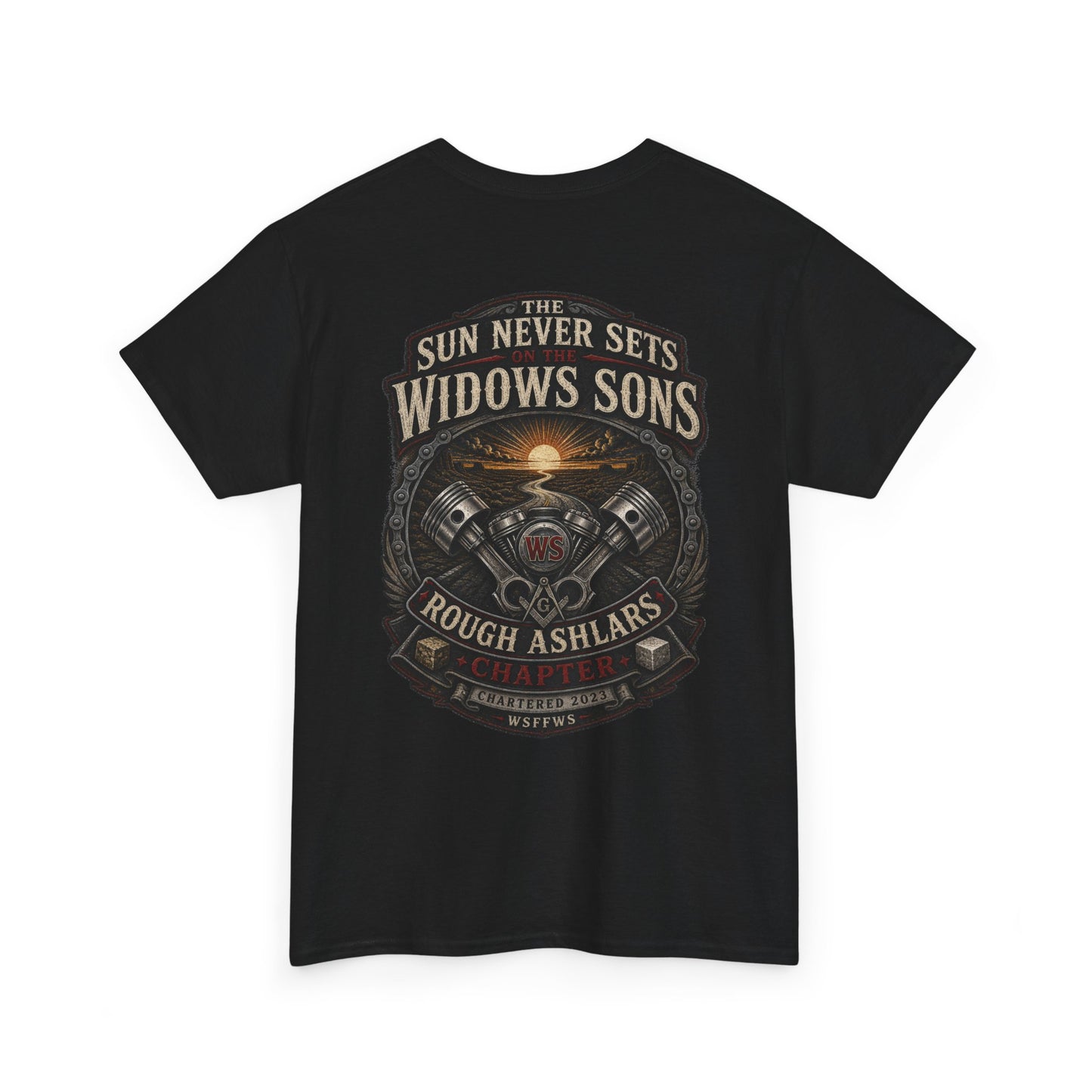 Rough Ashlars "Sunset Piston" Tee
