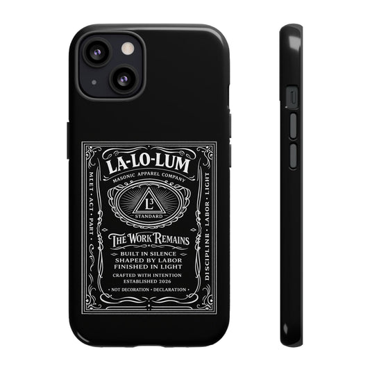 "The First Mark" iPhone Case
